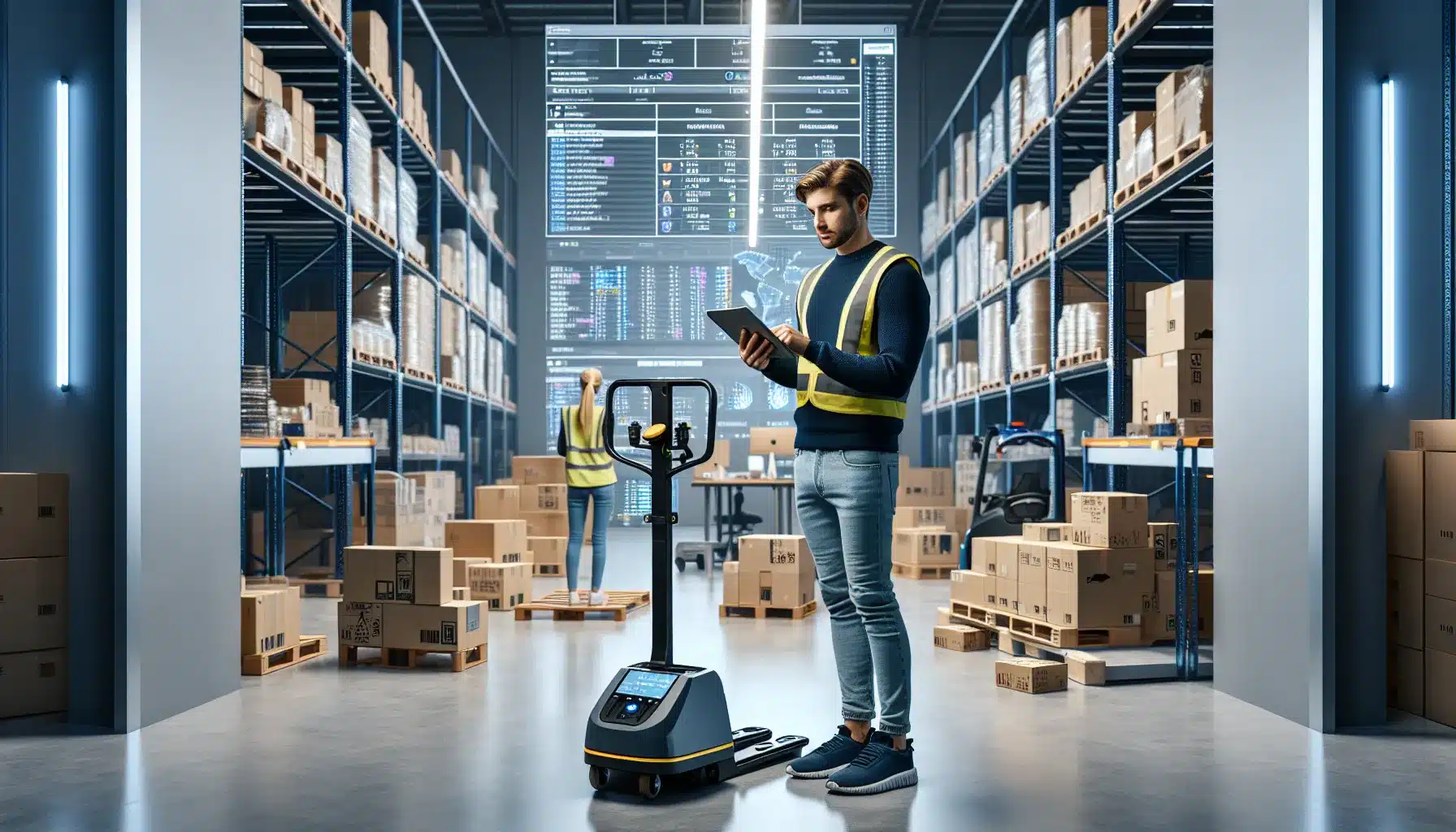 Slik kan sm&aring; bedrifter dra nytte av delte lagerplasser &ndash; illustrasjon 1