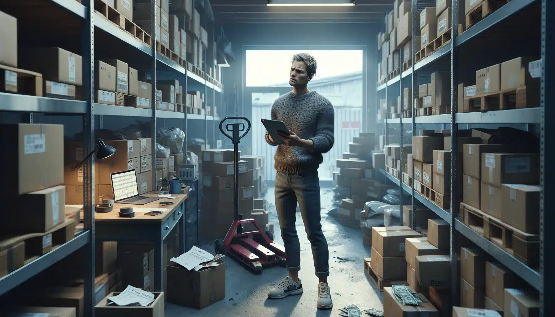 Slik kan sm&aring; bedrifter dra nytte av delte lagerplasser &ndash; illustrasjon 2